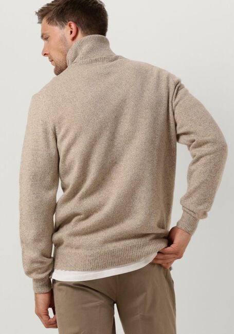 Beige PROFUOMO Coltrui PULLOVER ROLL NECK - large