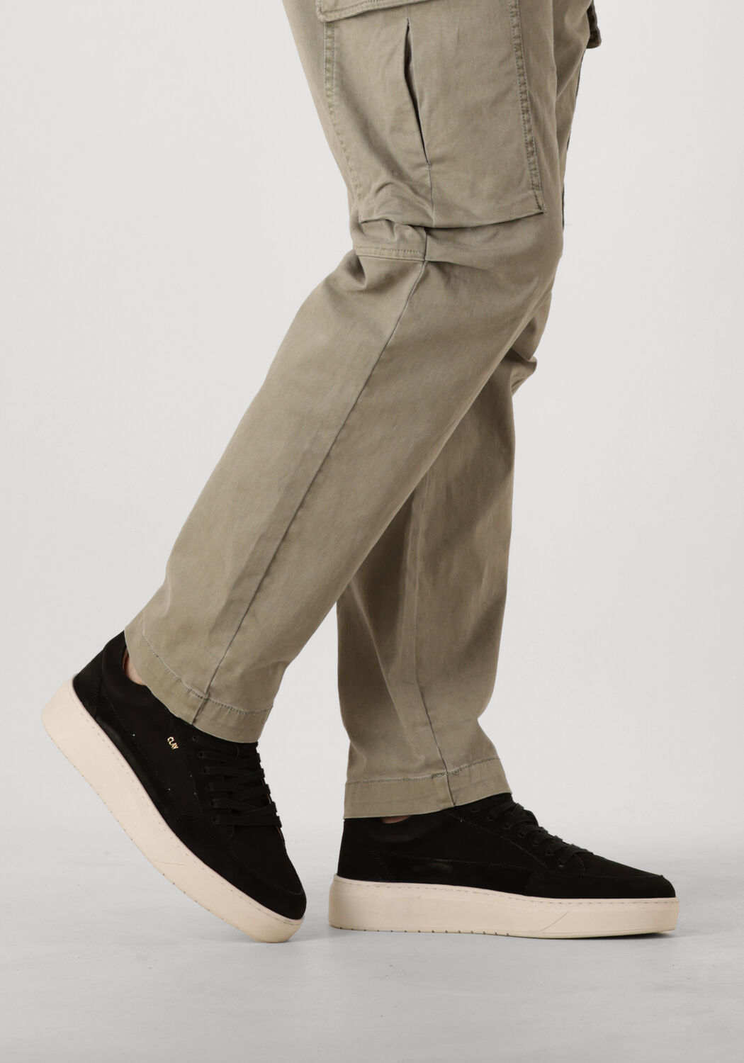 Zwarte CLAY Lage sneakers LPENZO - large