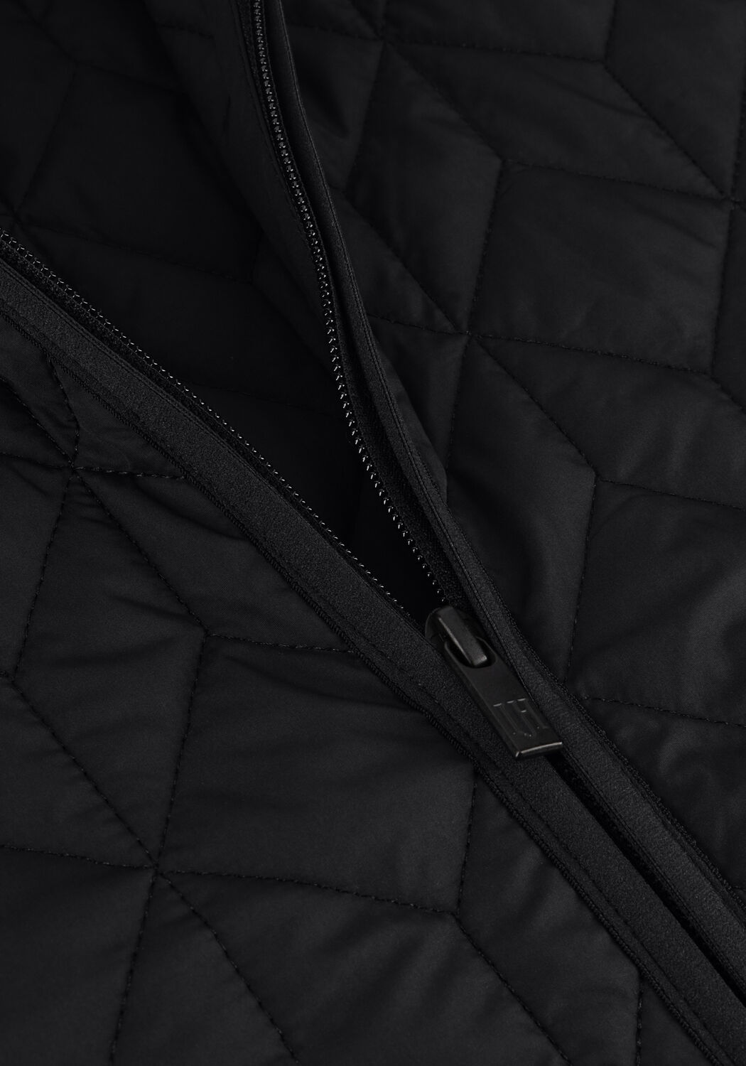 Zwarte ILSE JACOBSEN Gewatteerde jas ART06 - large