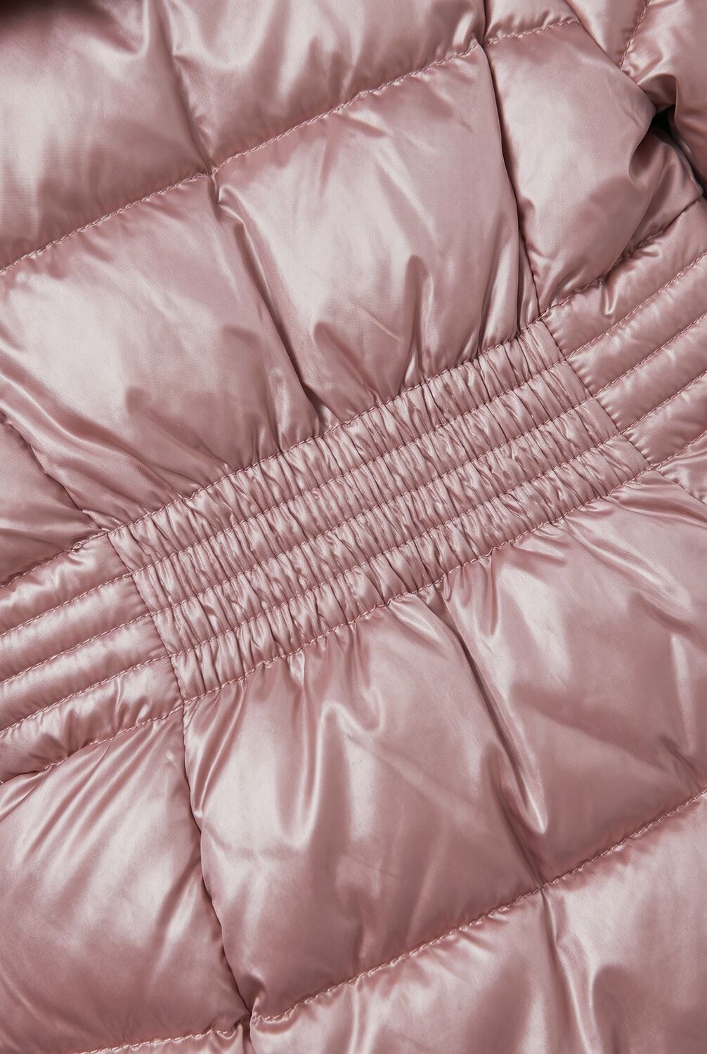 MAYORAL Meisjes Jassen Metallic Fauxfur Puffer Jacket Roze