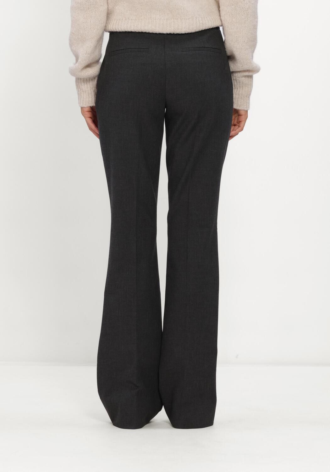 Donkergrijze FIVEUNITS Flared broek CLARA 826 - large