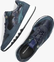 Blauwe FLORIS VAN BOMMEL Lage sneakers SFW-10078 - medium