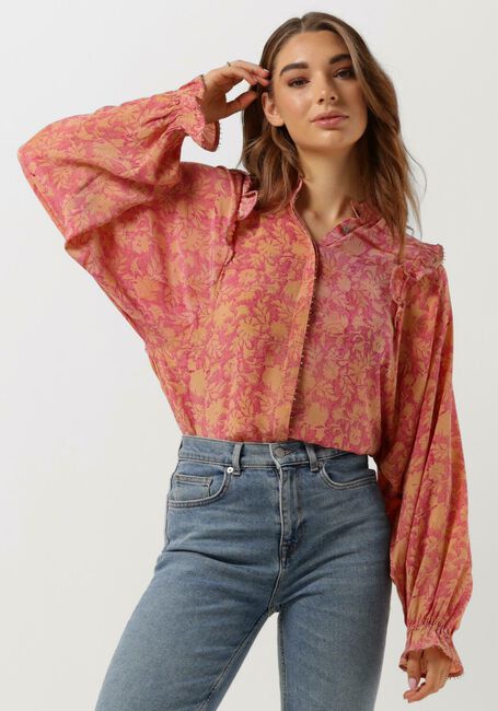 Oranje SISSEL EDELBO Blouses JUANA SILK SHIRT - large
