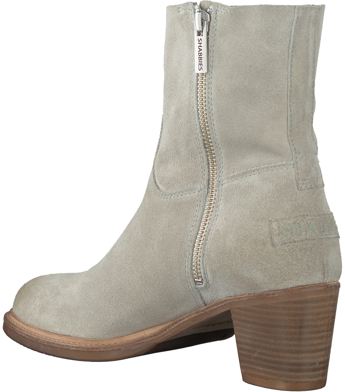 Beige SHABBIES Enkellaarsjes 183020137 | Omoda Beige SHABBIES Enkellaarsjes 183020137 | Omoda