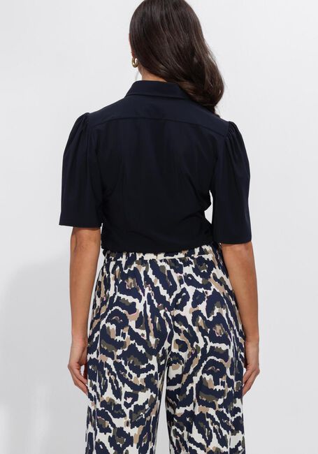 Donkerblauwe STUDIO ANNELOES Blouses POPPY BUTTERFLY BLOUSE - large