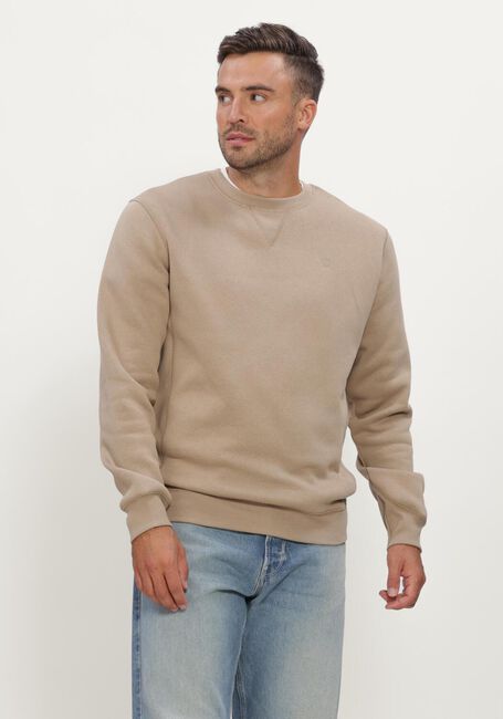 Beige G-STAR RAW Trui PREMIUM CORE R SW L\S - large