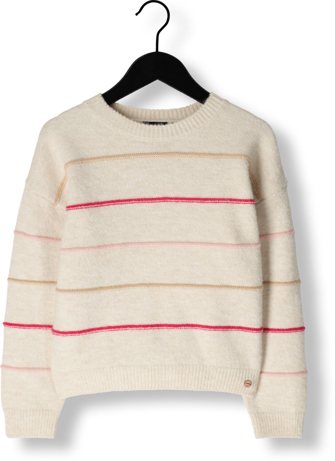 NONO Meisjes Truien & Vesten Kendra Striped Sweater Creme