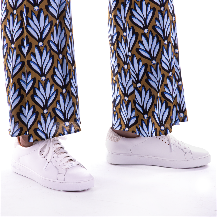 witte michael kors sneakers irving lace up