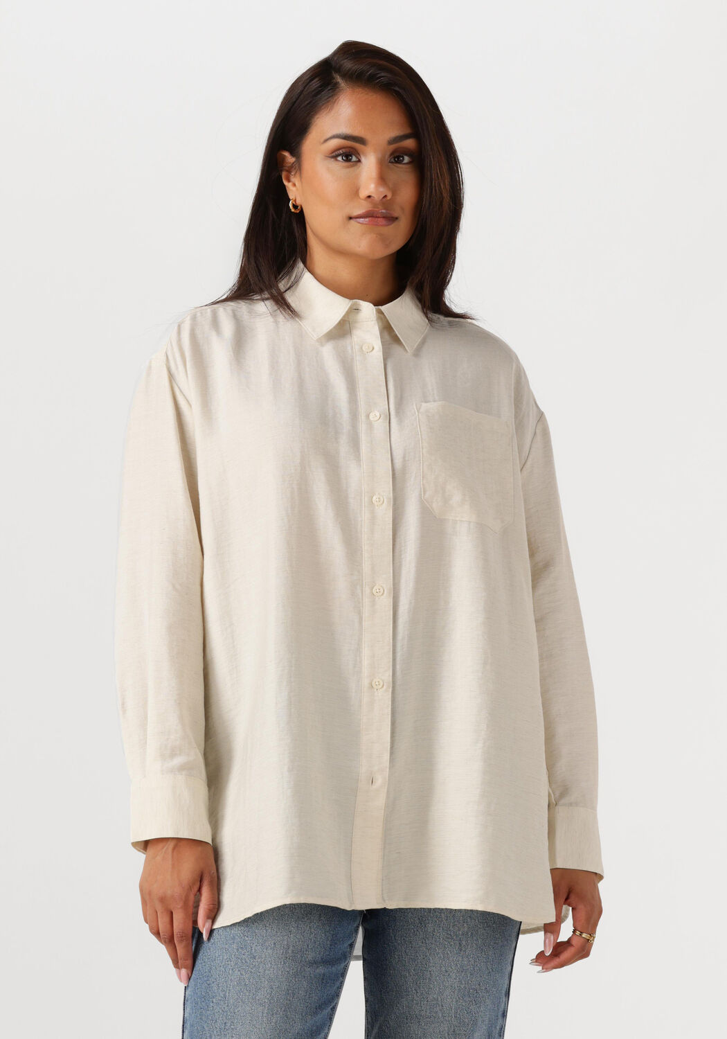MSCH COPENHAGEN Dames Blouses Mschdisa Shirt Zand