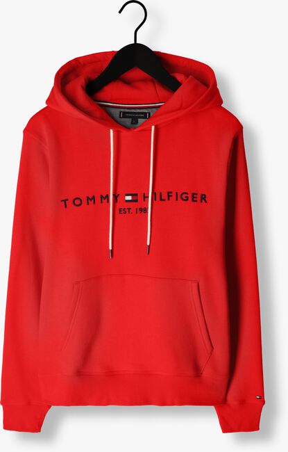 Rode TOMMY HILFIGER Sweater TOMMY LOGO HOODY - large