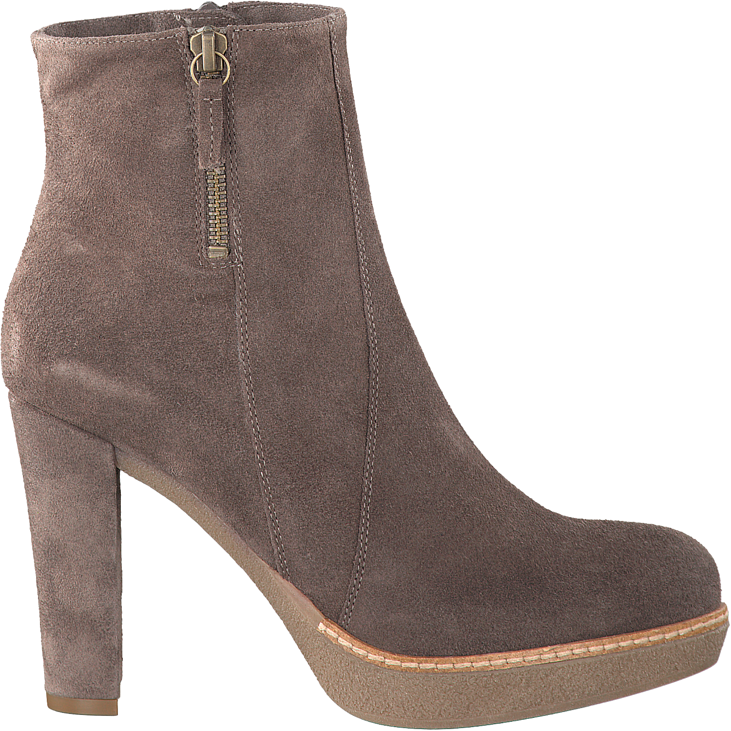 taupe UNISA Enkellaarsjes USA | Omoda taupe UNISA Enkellaarsjes USA | Omoda