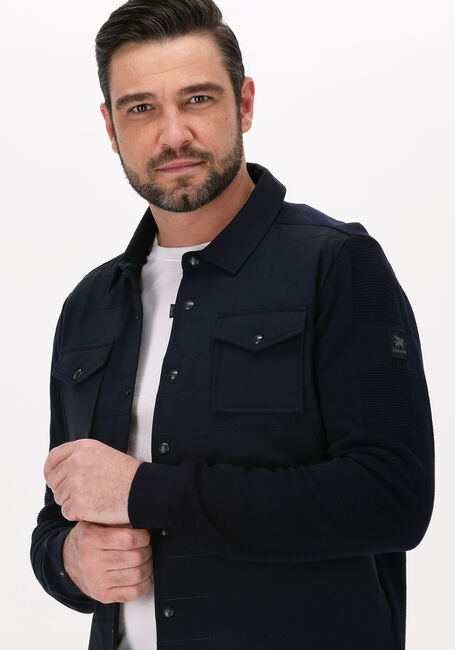 Blauwe VANGUARD Jack IN-BETWEEN JACKET COTTON POLYAMIDE - large