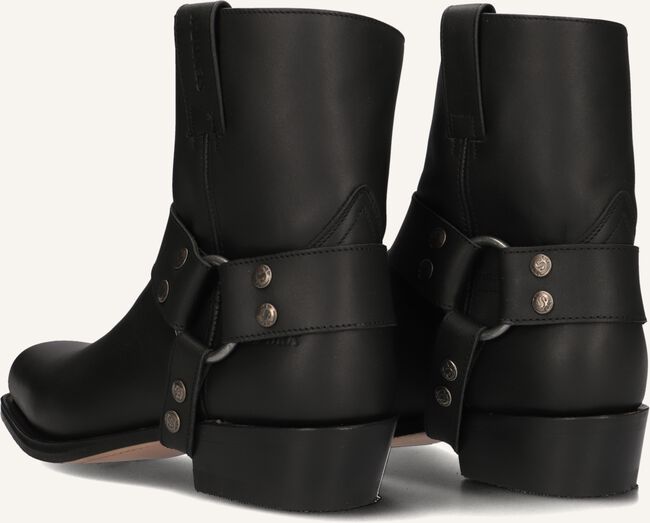 Zwarte SENDRA Enkellaarsjes 9077 Zwarte SENDRA Enkellaarsjes 9077 - large