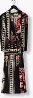Zwarte SUMMUM Maxi jurk DRESS SCARF PRINT