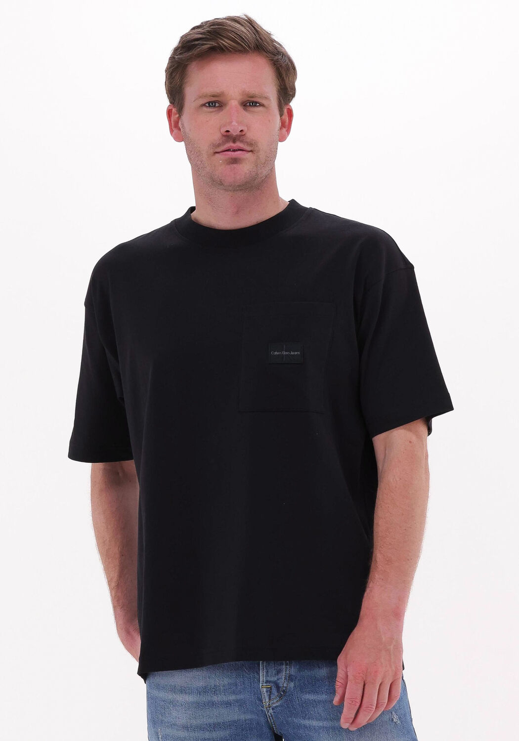 Calvin klein hotsell t shirt zwart