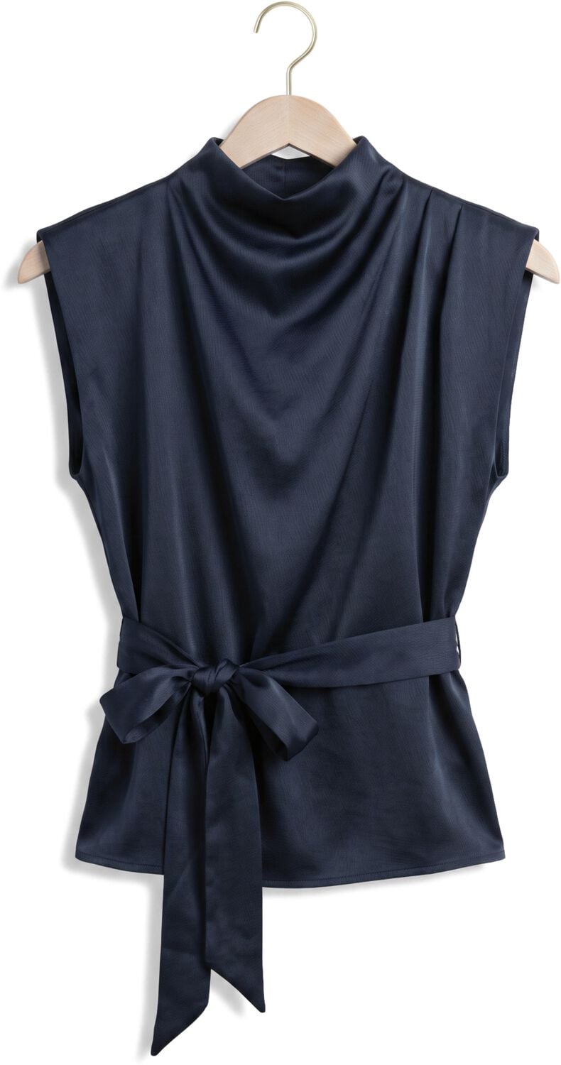 LINA LOCCHI Dames Tops & T-shirts Ll-barbara Donkerblauw