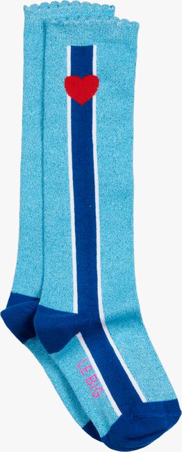 Blauwe LE BIG Sokken STEFFIE KNEE HIGH - large