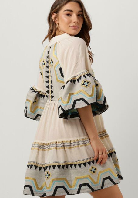 Gebroken wit NEMA Mini jurk MEDORA - large