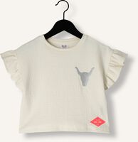 Ecru ALIX MINI Top RUFFLE T-SHIRT Ecru ALIX MINI Top RUFFLE T-SHIRT - medium