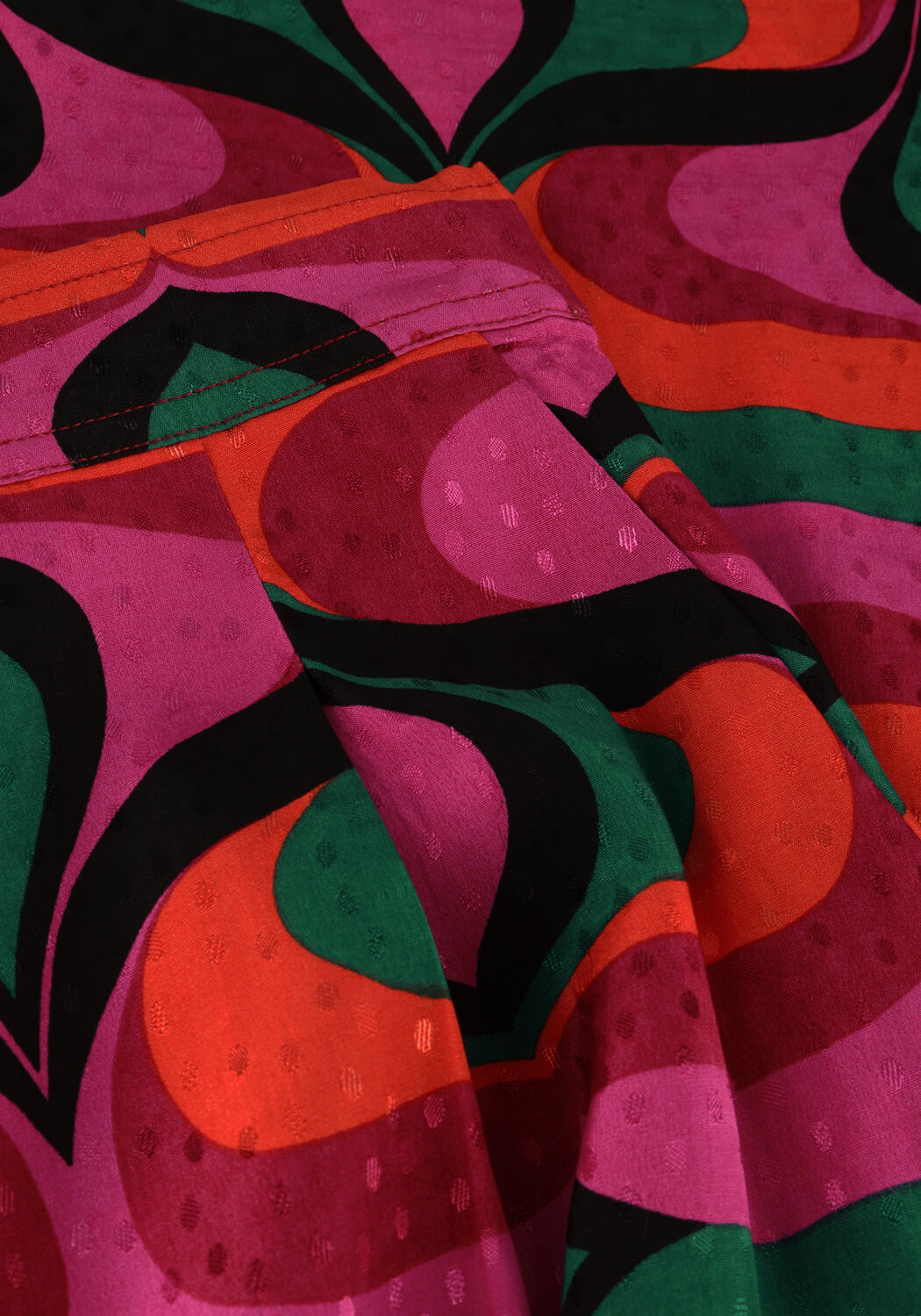 Fuchsia IDANO Wijde broek HILDE SIXTIES - large