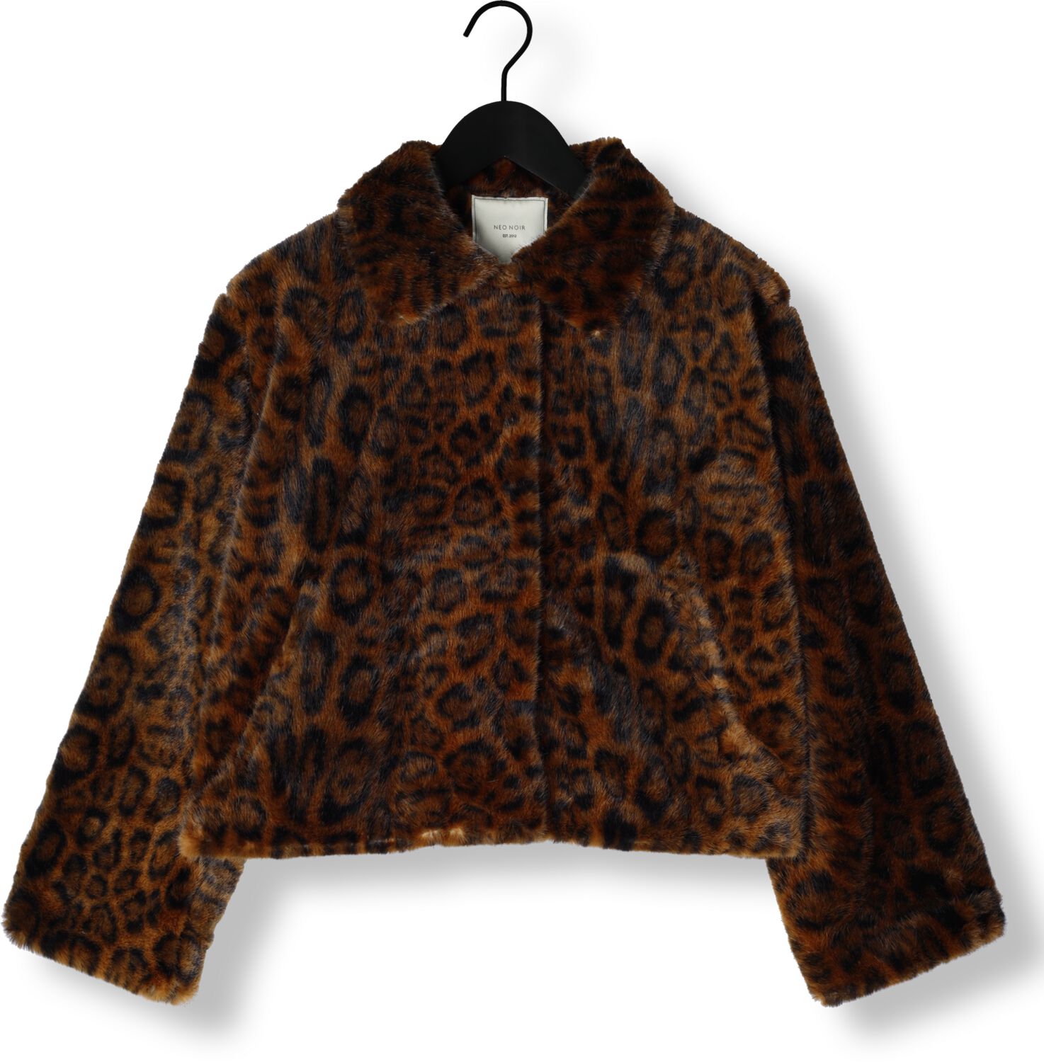 NEO NOIR Dames Jassen Melodie Leo Faux Fur Jacketdam Bruin