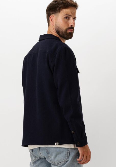 Blauwe ANERKJENDT Overshirt AKHANKY HEAVY TWILL OVERSHIRT - large
