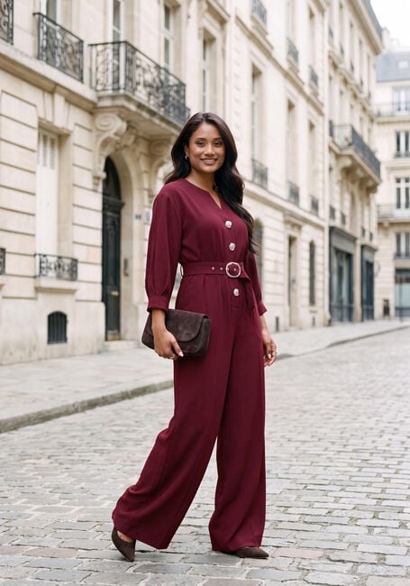 Bordeaux CAROLINE BISS Jumpsuit 4581 - large