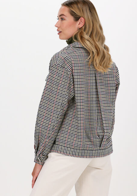 Beige TOMMY JEANS Blouses TJW MINI CHECK OVERSHIRT - large