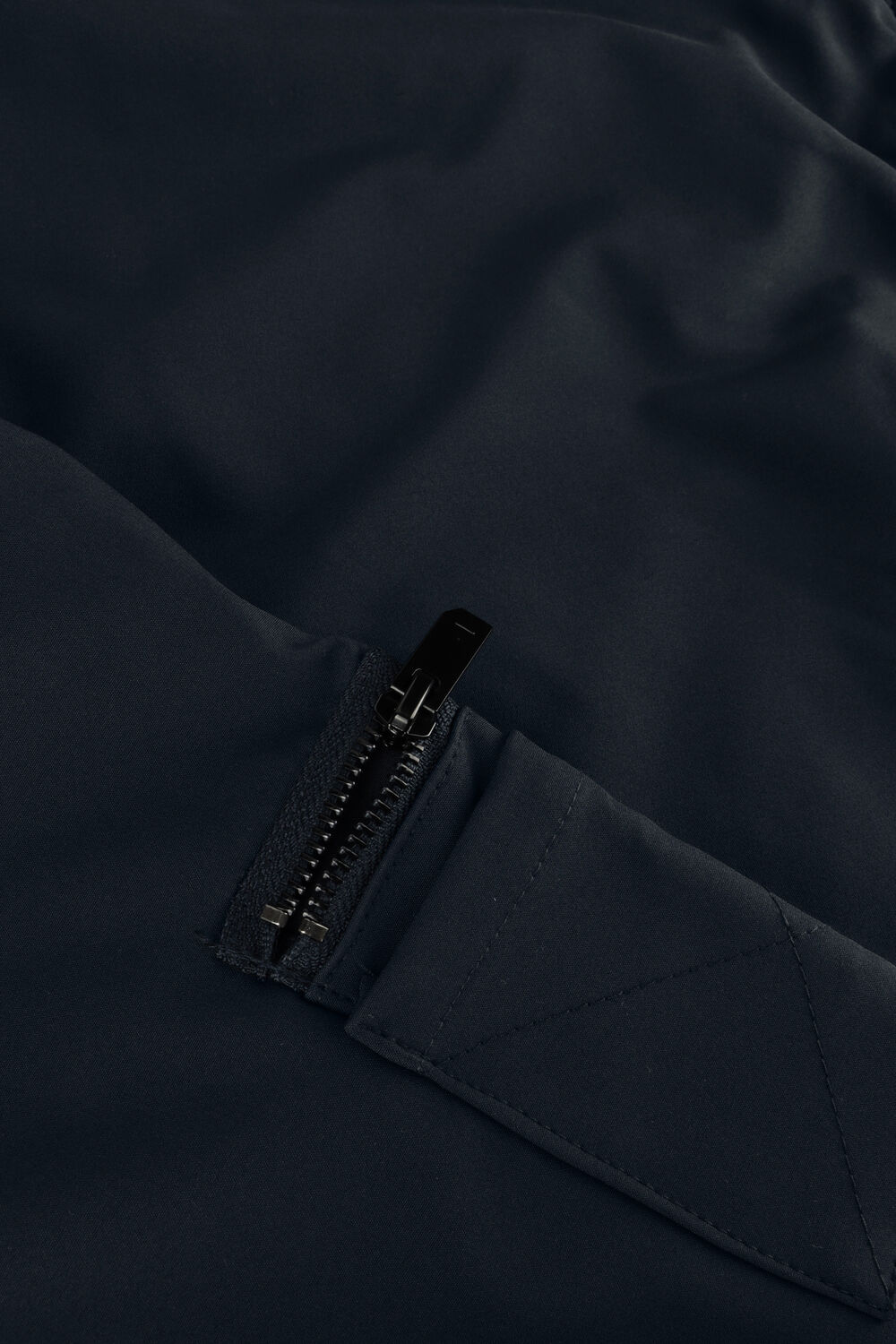 Donkerblauwe PURE PATH Gewatteerde jas PADDED JACKET WITH FRONT AND SLEEVE POCKETS - large