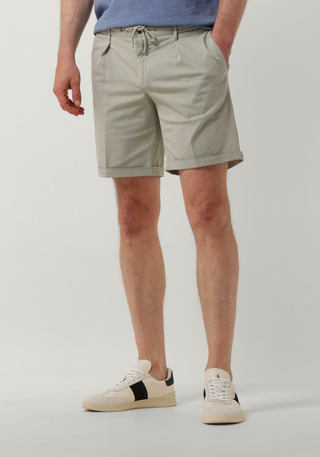 PROFUOMO Heren Broeken Trousers 845 Short Mint