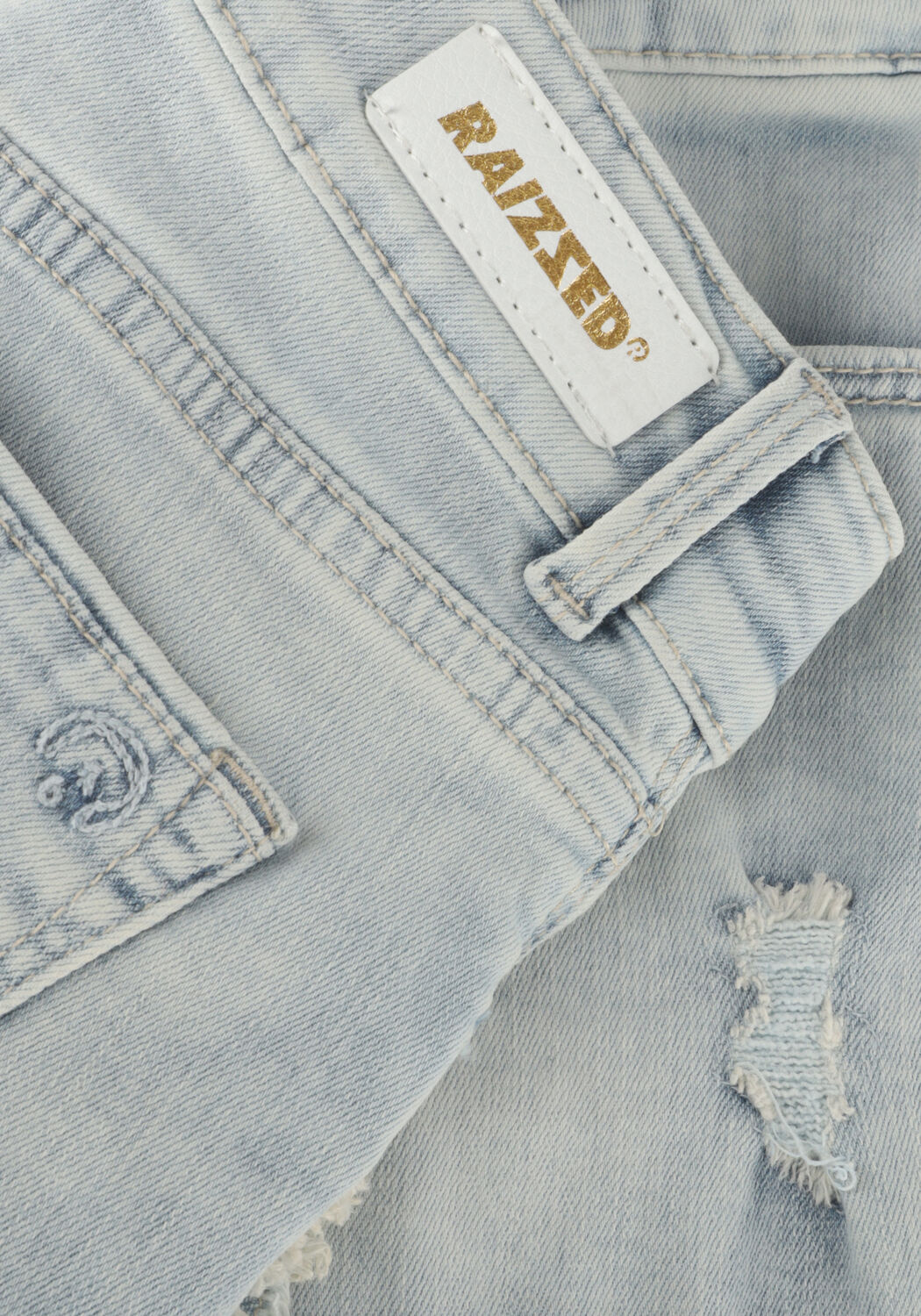 Lichtblauwe RAIZZED Jeans LOUISIANA CRAFTED - large
