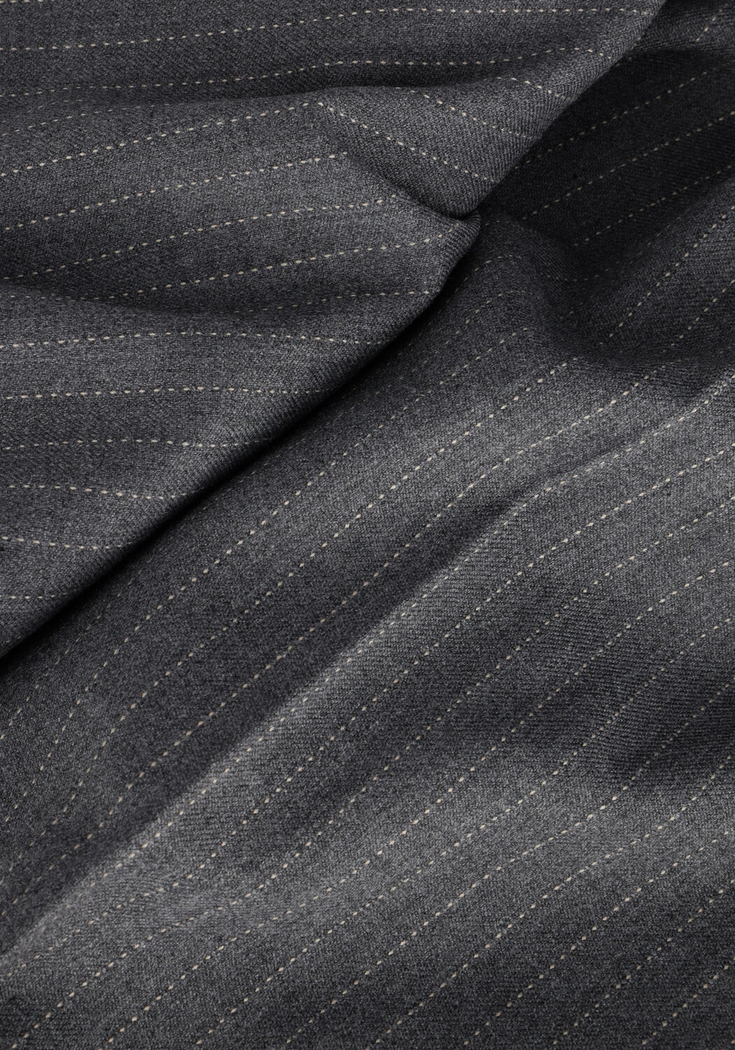 Grijze SELECTED WOMEN Pantalon FANNI HW WIDE PANT B - large