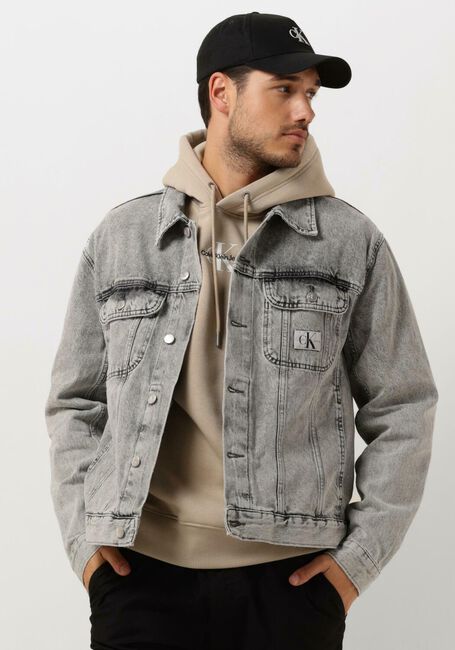 Grijze CALVIN KLEIN Spijkerjas REGULAR 90'S DENIM JACKET - large