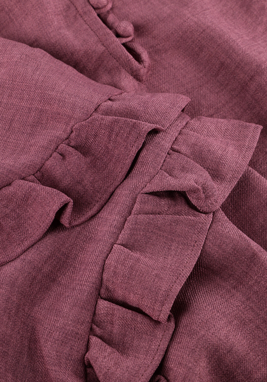 Paarse YDENCE Blouses BLOUSE JACKY - large