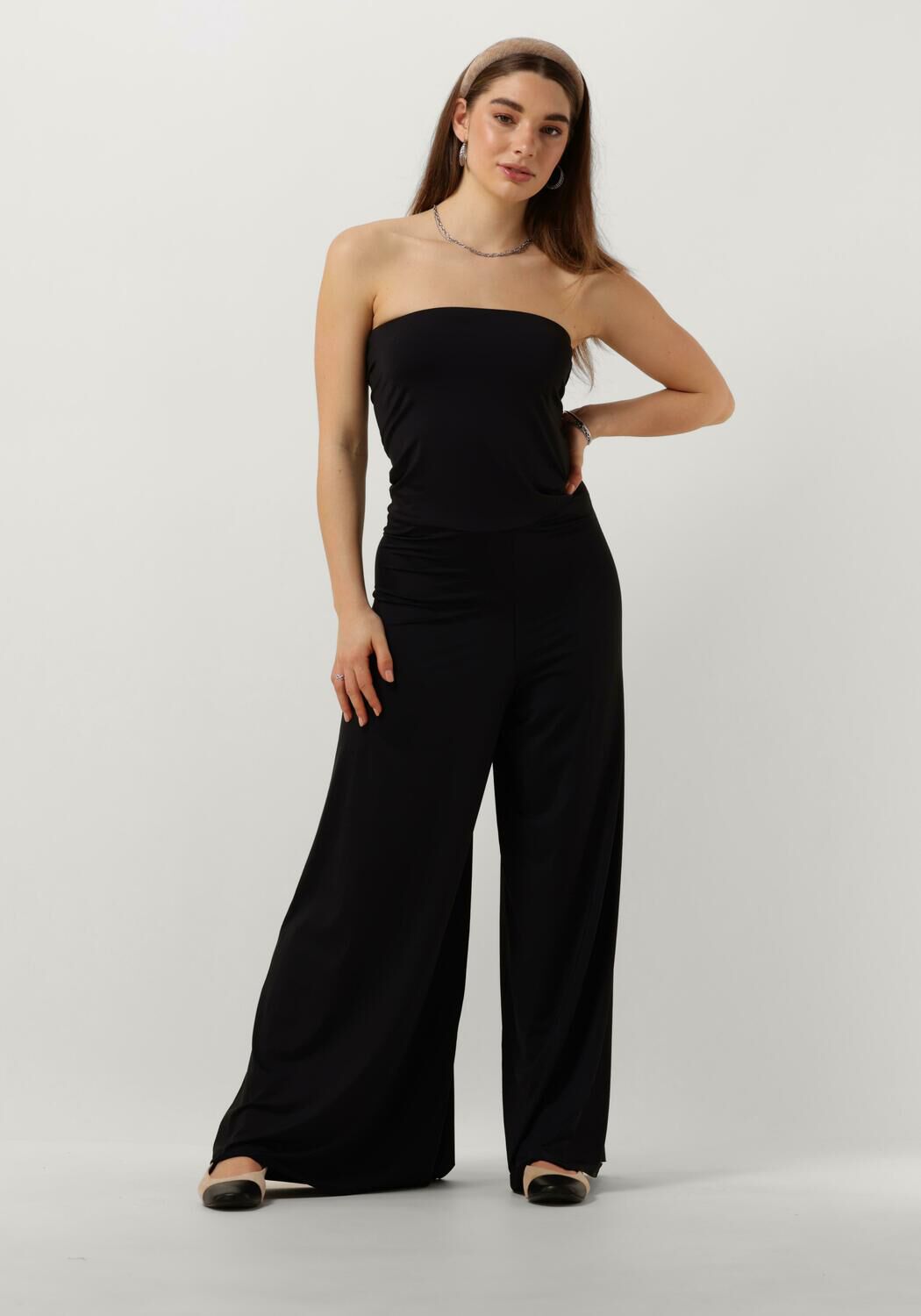 Est'Seven Zwarte Jumpsuit voor Vrouwen Black Dames