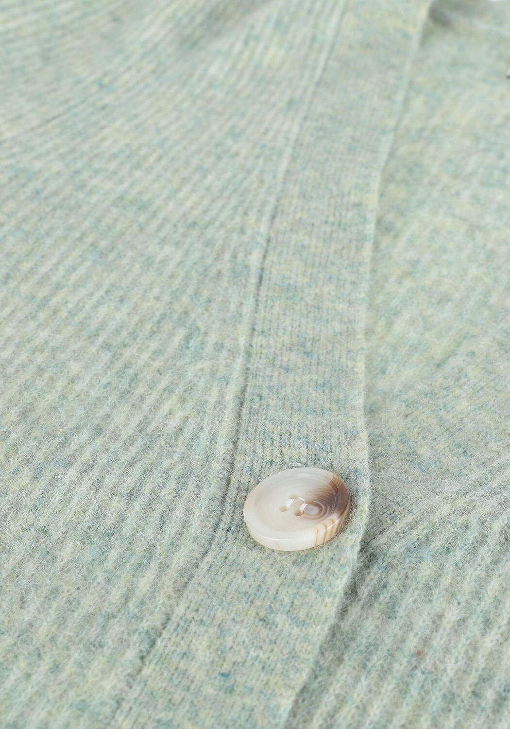 Groene NEO NOIR Vest GIMMA KNIT CARDIGAN - large