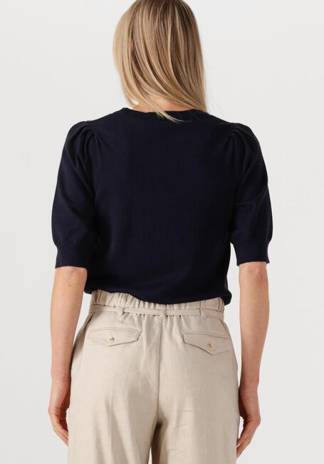 Zwarte SUMMUM Trui SHORT SLEEVE SWEATER - large