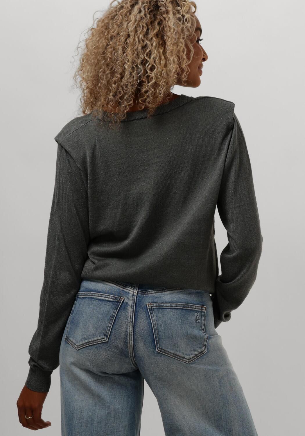 MINUS Dames Truien & Vesten Mekira Knit Pullover Grijs