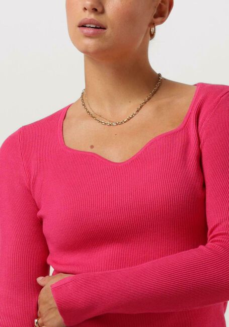 Fuchsia YDENCE Tops & T-shirts KNITTED TOP CHIARA - large