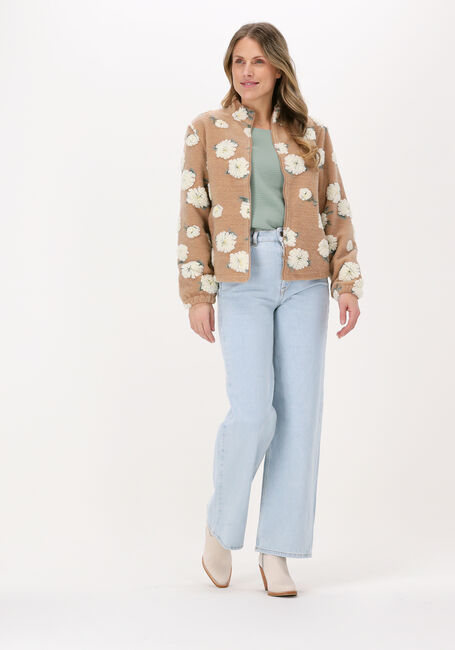 Groene ANOTHER LABEL Blouses MAJA WAFFLE TOP - large