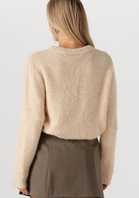Beige MODSTRÖM Trui PHILIPMD O-NECK - large