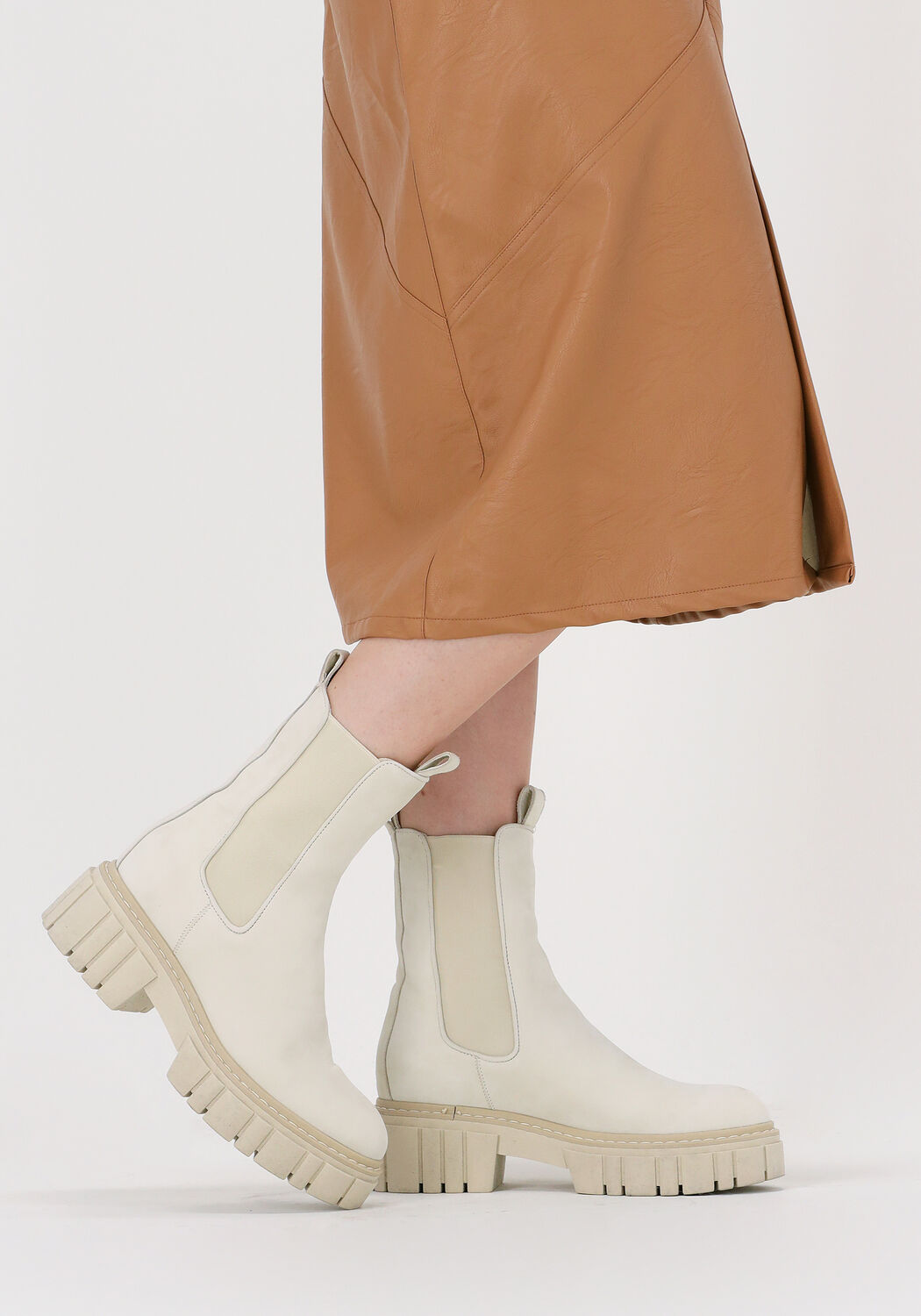 Witte NOTRE-V Chelsea boots 03-432 - large