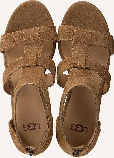 Cognac UGG Platte sandalen WHITNEY Cognac UGG Platte sandalen WHITNEY - large