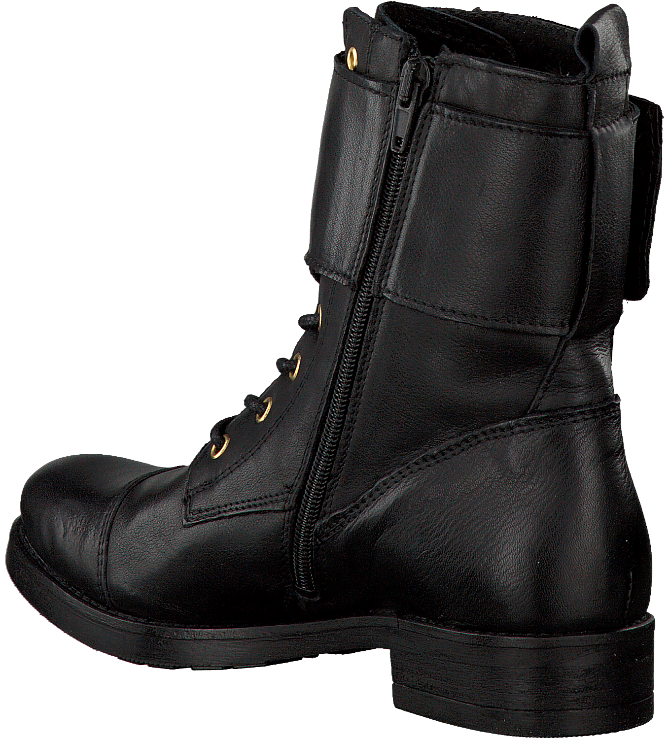 Zwarte NIKKIE Veterboots DAKOTA BOOT | Omoda Zwarte NIKKIE Veterboots DAKOTA BOOT | Omoda