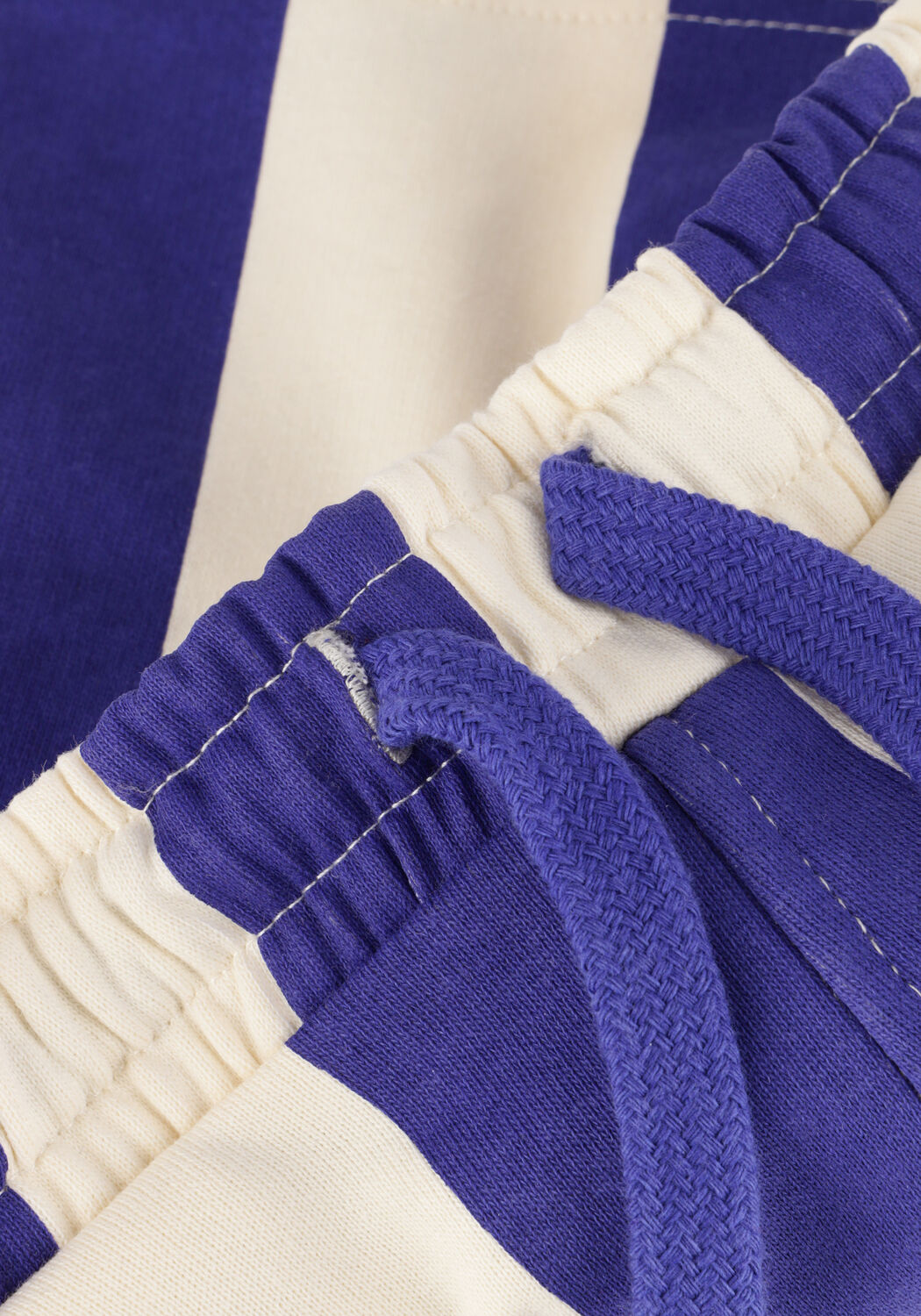 Blauwe MOODSTREET Korte broek SWEATSHORT BILLIE STRIPED - large