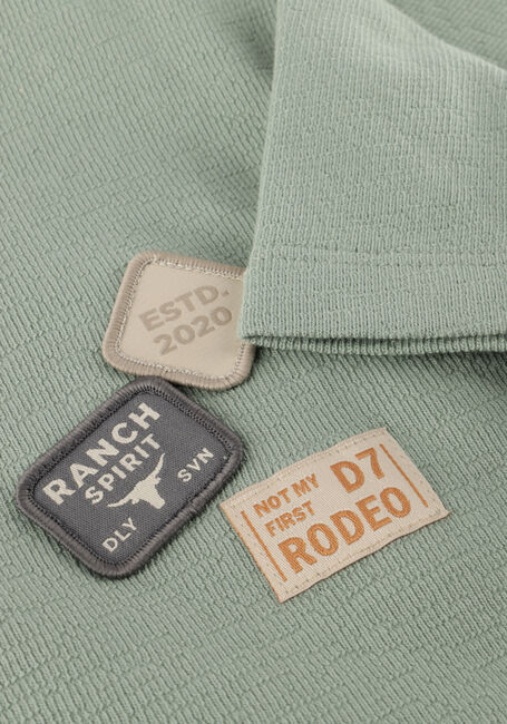 Groene DAILY7 T-shirt T-SHIRT BASIC BADGE - large