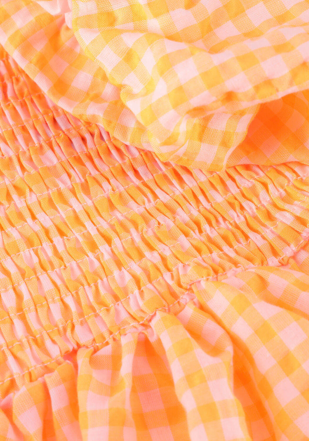 Oranje MOLO Mini jurk CHERISLA - large