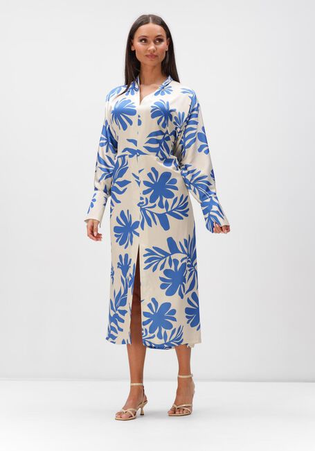 Creme JAPAN TKY Midi jurk KIRARI DESSIN - large