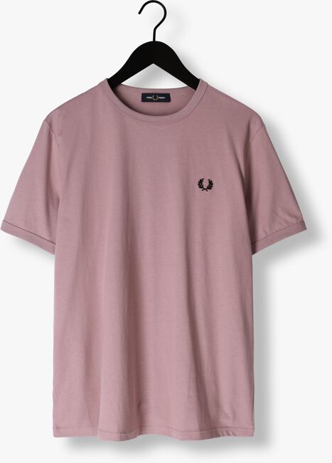 Lichtroze FRED PERRY T-shirt RINGER T-SHIRT - large
