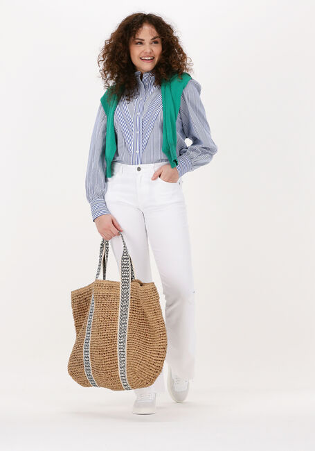 Blauwe MINUS Blouses DANINA SHIRT - large